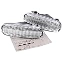 BRANDT Seitenblinker Set LED Kotflügel Blinker Weiss passend für Fiat Qubo I Fiorino III 225 Stilo Doblo I II Multipla 186 Panda II III 169 312 Idea 350 Punto III Grande Evo 199 Abarth Blinkleuchten