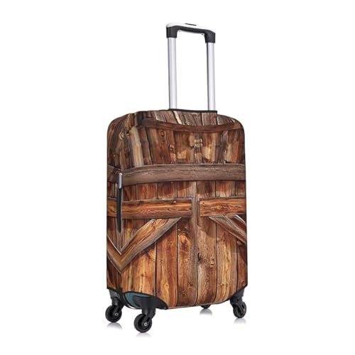 Barn Door Print Luggage Suitcase Covers Elastic Washable Luggage Protector Luggage Covers For Suitcase3