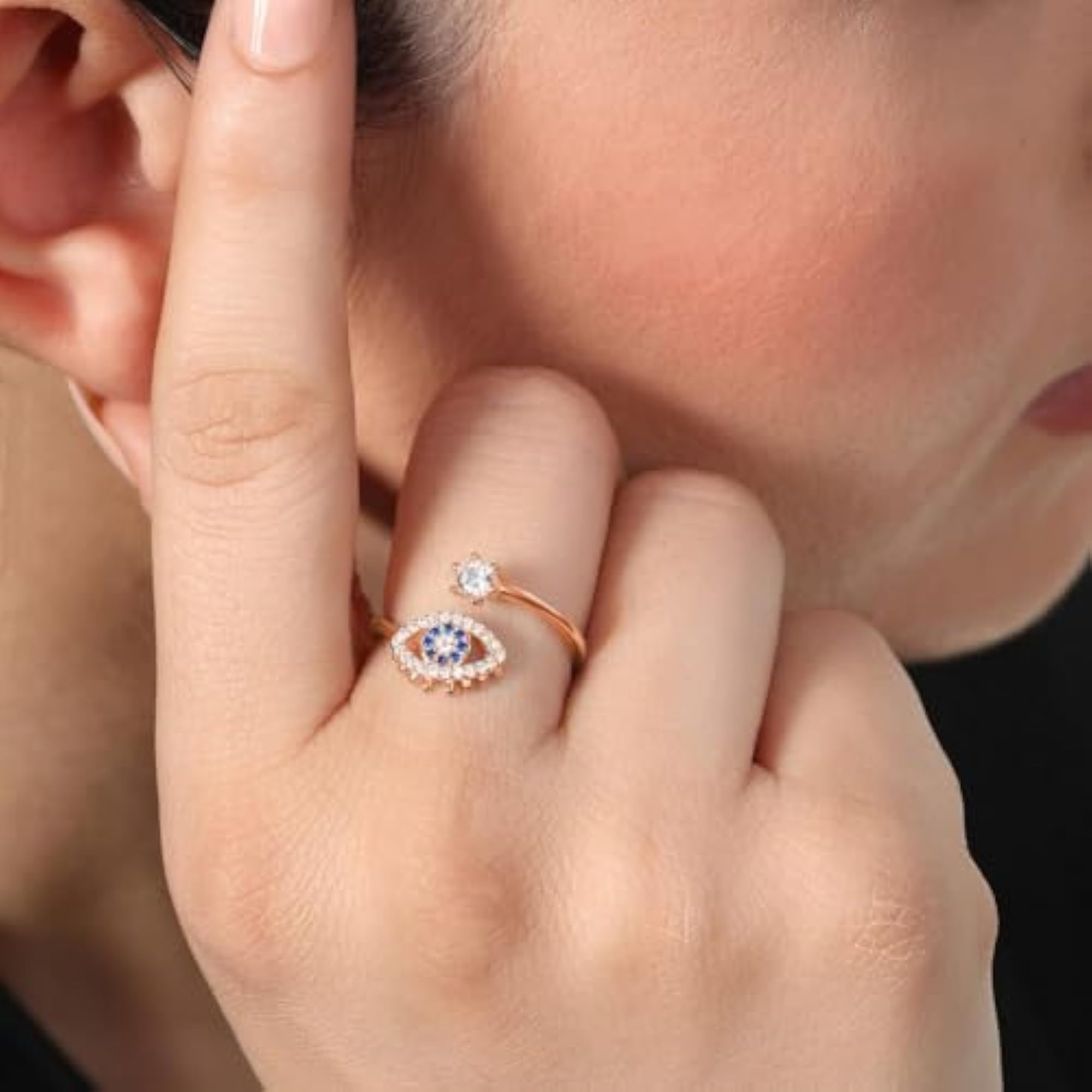 925 Silver Ring with Hallmark, Variety of Sizes