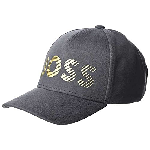 BOSS Men's METASTRIPE Cap, Dark Grey27, One Size