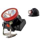 ✔ Lampe de mine antidéflagrante : effet d'éclairage LED des perles de lampe, lentilles en verre antidéflagrant et anneaux réflecteurs en alliage d'aluminium.