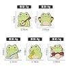 5pcs Frog Music Enamel Pins Funny Cute Guitar Frog Brooches Cartoon Animal Brooch Badge for Backpacks Badges Hats Bags Deco Jewelry Gift #3