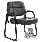 CLATINA Big & Tall Waiting Room Guest Chair with...
