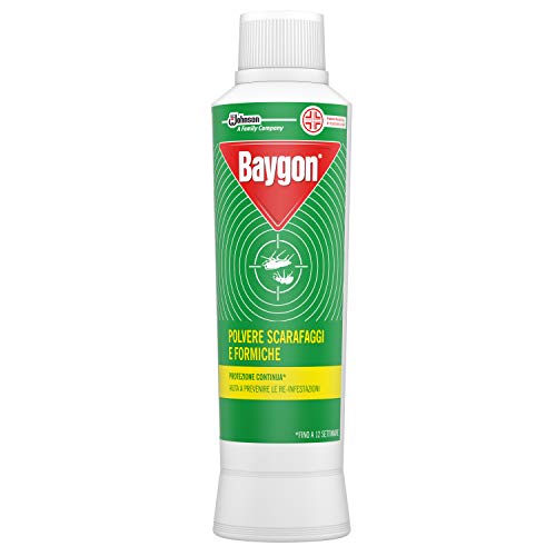 Insetticida Baygon Polvere Scarafaggi/Formiche Gr. 250