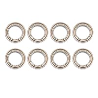 Giyofom 8 StüCk Kugellager 6.35X9.53X3.17Mm für HBX 16889 16889A 16890 16890A 1601 1602 SG1601 RC Autoteile ZubehöR