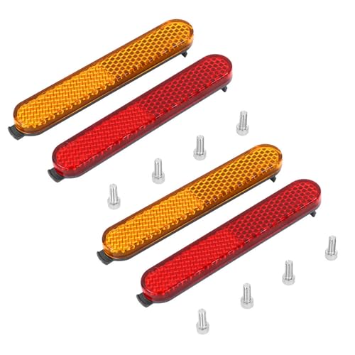 2 セット反射スクーターリアサイドホイールカバー電動サイド反射ストラップホイールカバー保護シェルチューブナイトリフレクター