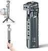 Mini trípode metálico, agarre compacto para cámara, compatible con DJI Osmo Pocket 3/Pocket 4 y cámaras Insta360 Luna Ultra, para uso de escritorio y grabación manual, capacidad de carga: 25 kg / 55 lbs 4
