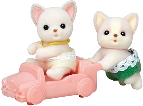 Sylvanian Families - Le Village - Les jumeaux Chihuahua - 5431 - Jumeaux et Bébés - Mini Poupées