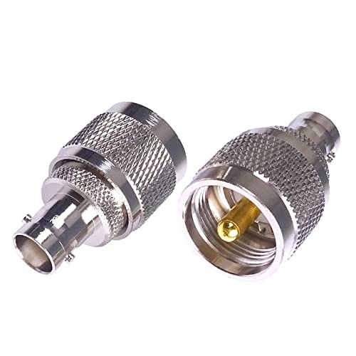 Adaptateur BNC femelle vers UHF mâle pour brancher votre radio amateur et antenne de toit extérieure