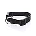 Adjustable Nylon Dog Collar, pet Collar 1 Inch 3/4 Inch 5/8 Inch Wide, for Large Medium Small Dog ((L(1