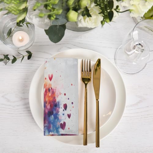 Servilletas de Tela Love Tree Set 6 Multicolor 50.5x50.5 cm miniatura 6