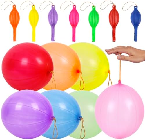 rubfac 25Pcs Punch Balloons, Party Favors for Kids, ...