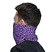 YeertMii Purple Leopard Print Fashion Neck Gaiters For Men Women Face Mask For Men Neck Bandanas Scarf