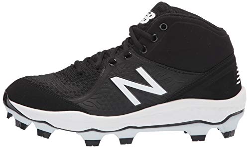 New Balance Men's Fresh Foam 3000 V5 Mid-Molded Baseball Shoe, Black/White, 16 #TOP7