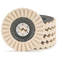 Snapklik.co : 10Pcs 600 Grit Scour Flap Disc 4 1/2 Inch Angle Grinder