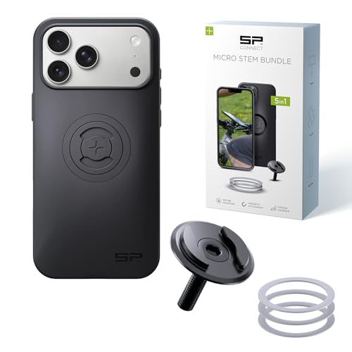 Support smartphone vélo antichoc et stable SP CONNECT Micro Stem iPhone 17 Pro Max