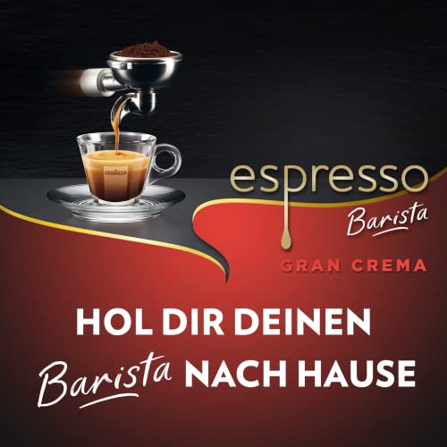 Lavazza, Espresso Barista Gran Crema, zrna kave, zrna pržene Barista kave, s aromatičnim notama suhog voća, Arabica i Robusta, intenzitet 7/10, lagano pržena, pakiranje od 1 kg