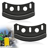 2-Pcs M135188 Snow Blower Composite Skid Shoes for John Deere 42'' 44'' 46'' 47'' Snow Blower - Replace M46530 GXH3045 AM31235, Fits Model L 100 110 111 118 120 130 E 150 160 170 180 X 350 354 etc.