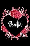  Beretta: Idea Regalo Romantico Donna Compleanno Originali  Taccuino Nome Personalizzato Valentina Regalo Ragazza Femmina di san Valentino  di ... Sorella, Figlia...  110 Pagine a Righe.