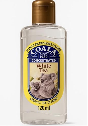 Scented Cleaner White Tea Coala - Air Freshener- Coala Cha Branco 4.07 Fl Oz
