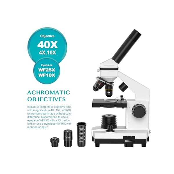 Aomekie-Biological-Compound-Microscope-for-Adults-Kids-40X-2000X-MagnificationLab-Compound-Monocular-Microscope-Kit-with-Slides-Dual-Led-Light-and-Phone-Adapter Aomekie-Biological-Compound-Microscope-for-Adults-Kids-40X-2000X-MagnificationLab-Compound-Monocular-Microscope-Kit-with-Slides-Dual-Led-Light-and-Phone-Adapter