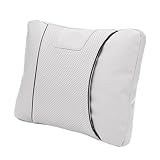 Fit Für Changan Deepal SL03 L07 S07 S7 S7i 2023 Auto Kopfstütze Nackenkissen Lordosenstütze Nackenkissen(Waist White 1pc)