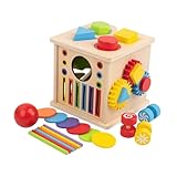 TTETTZ Farb Und Formensortierspielzeug, Kreatives Ballwurfspiel für Kinder, 8 in 1