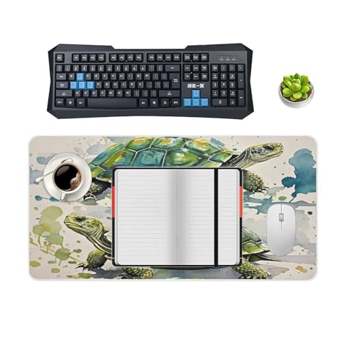 Protector de Escritorio Watercolor Splash FekiLoot Blanco miniatura 4