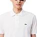 Lacoste Men's Classic Fit L.12.12 Light Piqué Polo Shirt, White, Small