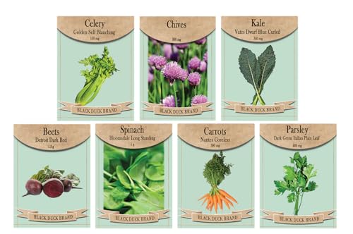 Juice & Smoothie Garden Seed Set – 7 Healthy Varieties for