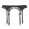 Varsbaby Womens Sexy Lace Suspender Belt Garter for Stockings…