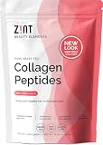 Zint Collagen Peptides Powder (32 oz) | Grass-Fed, Hydrolyzed Type I & III | Supports Skin, Hair, Joints & Gut Health | Rich in Key Amino Acids | Paleo-Friendly, Keto, Non-GMO, Unflavored