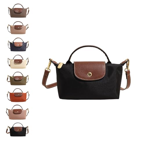 Women's Fashion Colorblock Mini Crossbody Bag, Handbags Purses with Adjustable Strap, Solid Color Square Purse