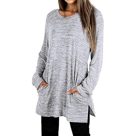 XIEERDUO Oversized Tunic Sweatshirt Cover