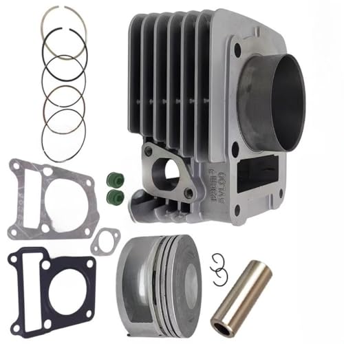Cylindre moto YBR125 alésage 62mm en alliage renforcé pour XT125R XTZ125 YB125Z