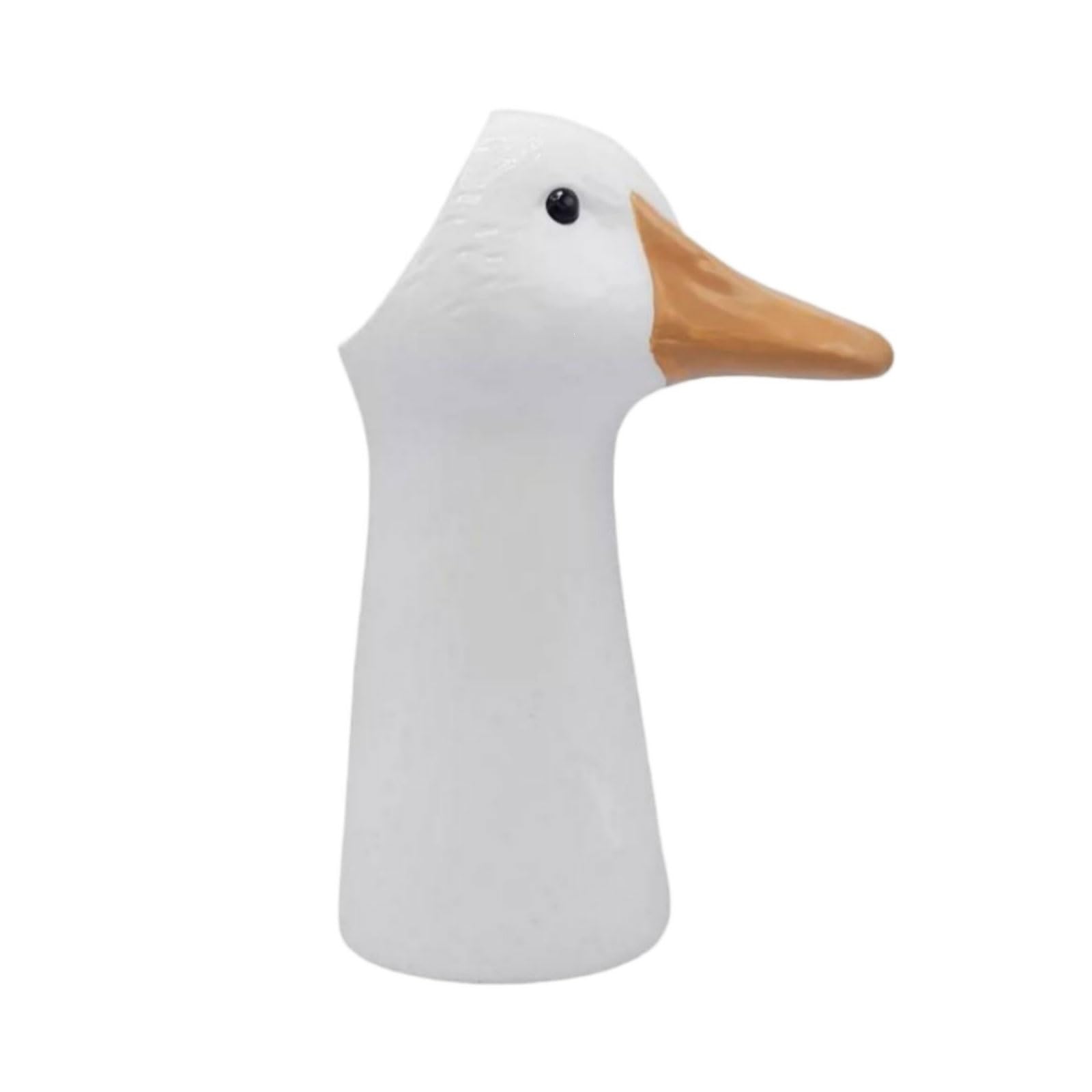 Gissroys Geese Head Ceramic Planter Pots Animal Vases Perfect for Freshing Flowers Arrangement or Decorative Display Desktop Decoration