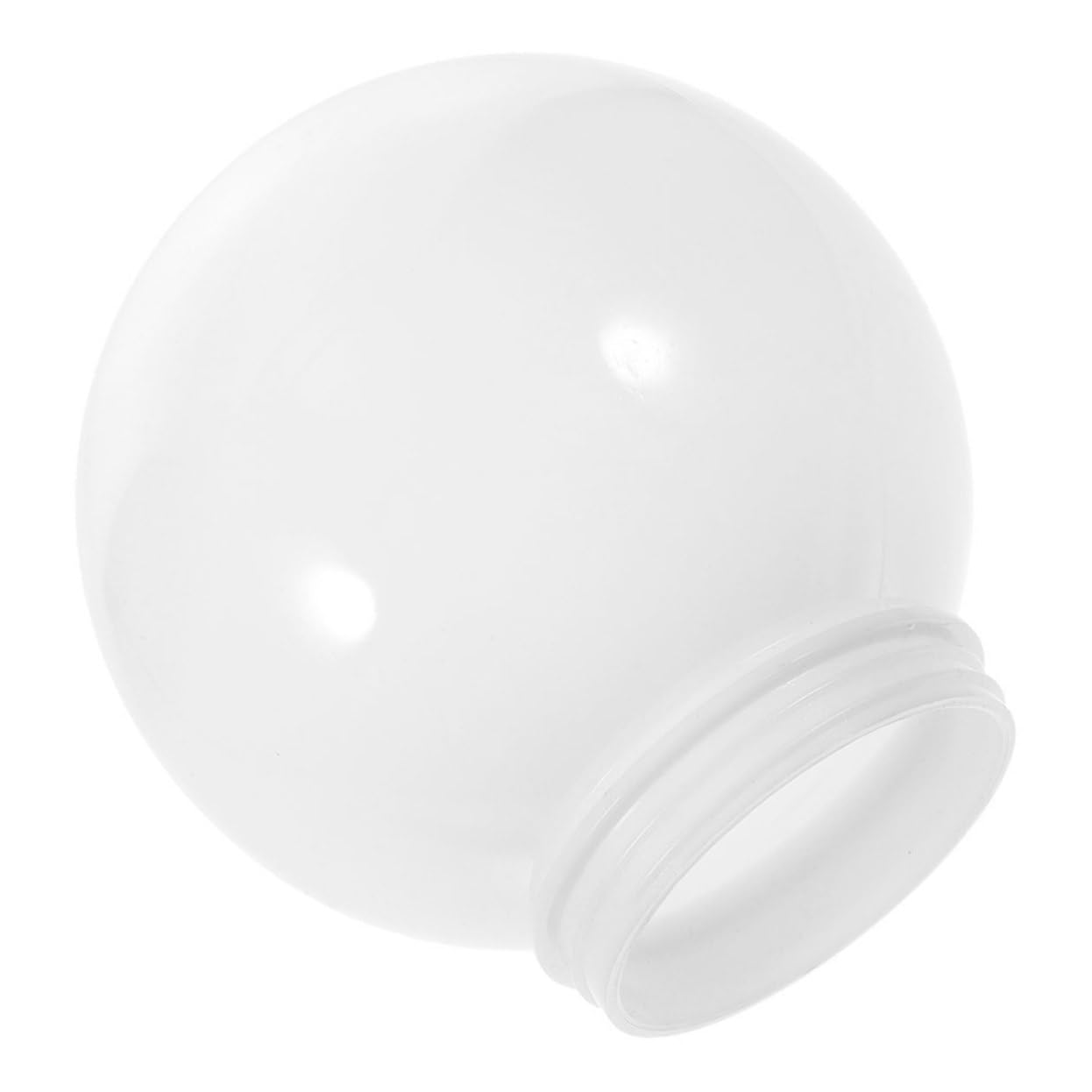 Alipis Acrylic Spherical Lampshade Outdoor Ball Lamp Cover for Street Light Simple Light Globe Replacement Fits Lampshade Scenarios