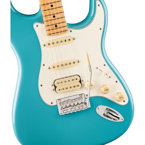 Image of Fender 0140542518 (Player II Stratocaster HSS Maple Fingerboard, Aquatone Blue)