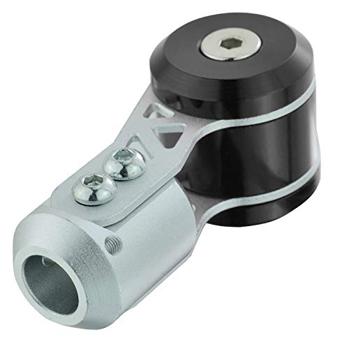 Abfer Black Gear Shift Knob Car Aluminum Alloy T Handle Shifter Gear Head Fit For Most Manual Vehicle #TOP6