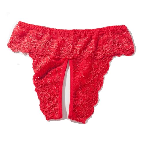 Image of Women Sexy Panties Plus Size Underwear Lace Thongs