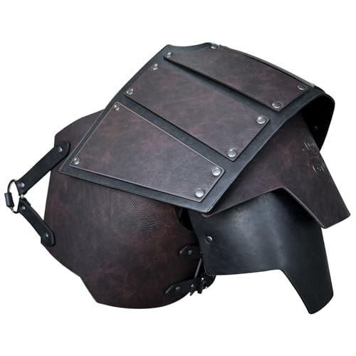 Armadura de hombro HiiFeuer medieval caballero vikingo para disfraces y LARP