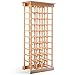 Goplus Scaffale Porta Vino per 44 Bottiglie, Portabottiglie in Legno 113x46,4x27,6 cm