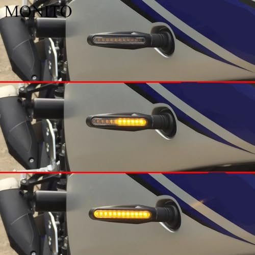 Clignotant pour moto DL650 et GSX S750 feu de signalisation orange