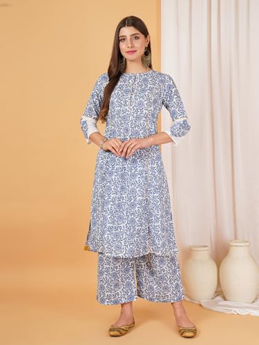 Image of COTLAND Fashions Kurta Set with Palazzo