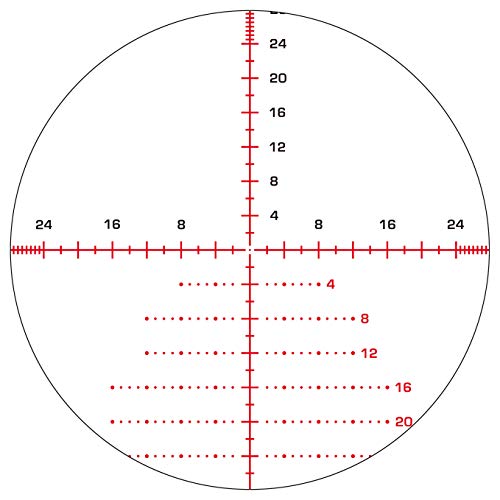 Kentucky Long Tactical Ffp Ir Moa 30Mm Variable 6X Optical Zoom Ratio Illuminated Tube Rifle Scope(5-30X56) #TOP5