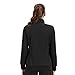 Kitmaz Scrub Jackets for Woman- Zip Front Soft Stretch Stand Collar Classic Fit with 3 Pockets(Black, XX-Large)
