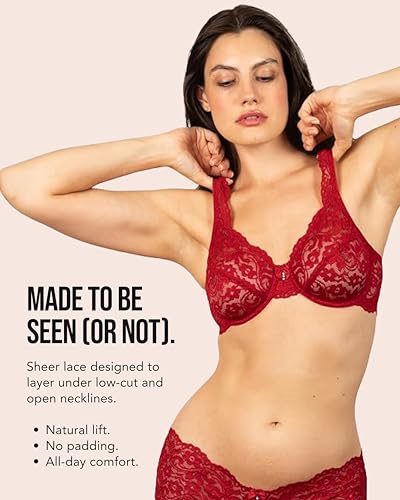 Image of Smart & Sexy Women's Signature Lace Unlined Underwire Bra