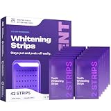 Wesmile Purple Teeth Whitening Strips   42 Bandes De Blanchiment Des Dents (1 Stück   42pc)