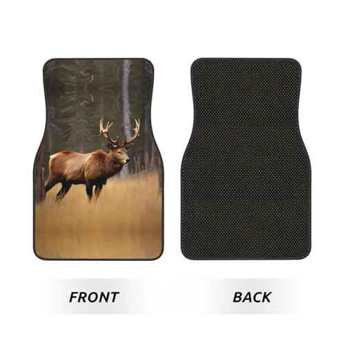 Tapis de sol voiture imprimé animaux sauvages protection durable - 7