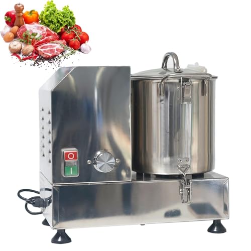 twostronking Procesador De Alimentos Eléctrico Extraíble, Regulación De Velocidad Infinita, Velocidad Máxima 2800 RPM, con Cubierta Superior Transparente, Picado Rápido En 10 S,6L